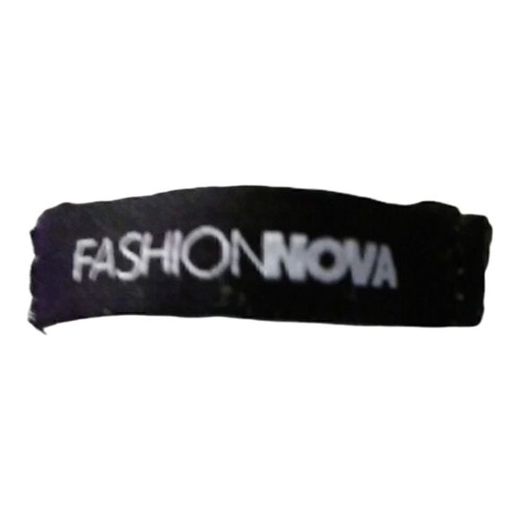 JUMPSUIT by FASHION NOVA Knit RUSHED TOP Side Pockets Tall SZ LG New - Picture 5 of 5